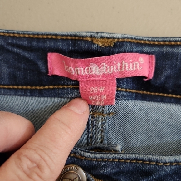 Women's Woman Within Plus Size Jeans - Picture 6 of 6